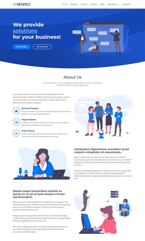 長春網(wǎng)站建站首選 打造專業(yè)高效的商務(wù)營銷公司網(wǎng)頁模板指南